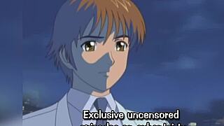 I asked my stepsister to let me touch her big tits in this hentai uncensored