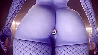 fat ass transgender widowmaker pounds bald pussy in emma's hot fucking compilation