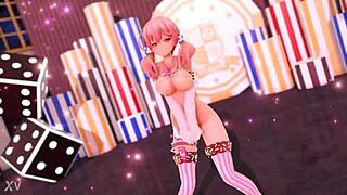 Mmd - R18 Exercise With Candy Girl Hentai