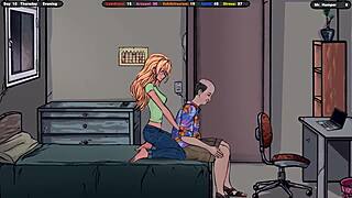 Masseur Examines Breasts In 3D Hentai Game