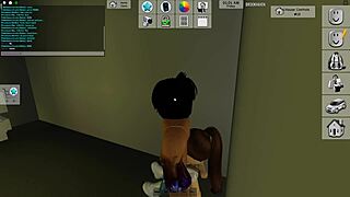 Caught Girl in Roblox Hentai Brookhaven RP!