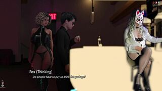 Busty Milf In Golden Boy 32 Choking On A Dildo