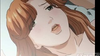 Horny Coworkers Threesome Anal and Cum on Tits