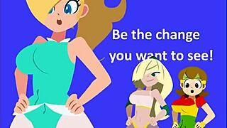 minus8 workout video extended with leggings and big tits