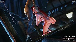 katarina's league of legends anal fuck in porn game