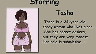 white big uglybastard rough fucks ebony girl with dirty talk in adult cartoon interracial