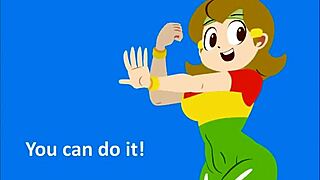 minus8 workout video extended with leggings and big tits