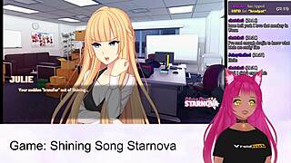 vtuber lewdneko plays shining song starnova julie route part 3