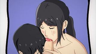 mikasa and pieck give armin blowjob shingeki parody