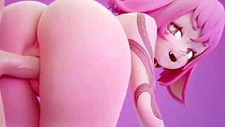 Vtuber shakes her ass in your face, leading to hard fucking