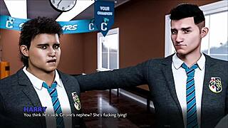 timestamps for lost love 02 featuring nerdy college girl with glasses