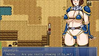 Milf Warrior Emma Sells Breast Milk In Hentai NTR Game