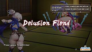 ep17 fucking manari from behind by the samurai fiend - half-demon shinobi