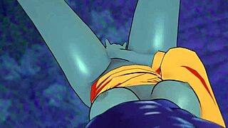 Yoruichi Squirts After Sensual Masturbation