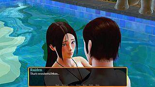 Just taking it slow with becca and lucy my new family part 38