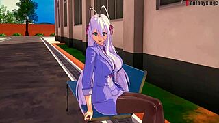 Rias Gremory Almost Caught With Teacher Rossweise In HS DxD