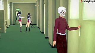 Rias Gremory Almost Caught With Teacher Rossweise In HS DxD