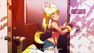 a wolf girl with you in subtle anime fantasy