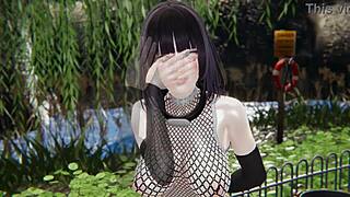 हिनाता, मुझे थ्रीसम चुदाई का जूट्सू दे