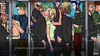 The Landlord Discovers Something Under the Skirt in Game