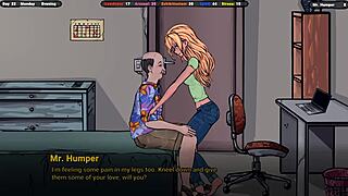 The Landlord Discovers Something Under the Skirt in Game