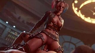 Harley Quinn 3D Animated Fortnite