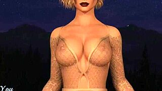 Hot Girl In Dreamland Sex Game Episode 01 Fingers Herself And Masturbates With Big Tits