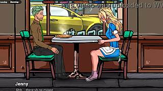 The masseur persuaded her. She wore a bikini.