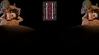 wow, jill and harley giving double blowjob in this ffm threesome, one on dick one on balls 😍