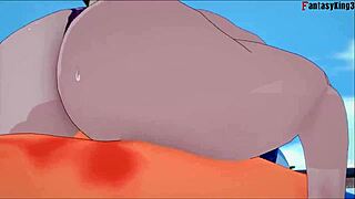 Jill Valentine as sexy nurse in bikini gets fucked hard! Part 2 in skullgirls fantasy