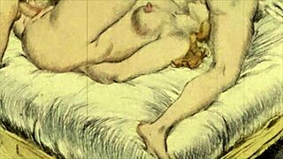 Vintage Retro Drawings Collection