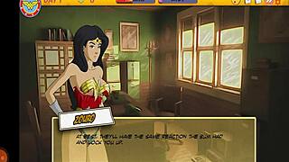Hg Girl Big City Old Hentai Game: Wonder Woman Diana Anal Lick Parody Action