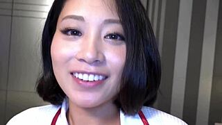 Ever seen a busty lactating Japanese wife milk her huge natural tits on cock while breastfeeding?