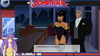 volcana blasts facial cumshot dc hentai superwoman villain orgasm overload