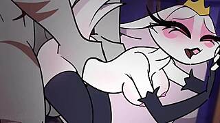 Fuck Queen Stella in Every Hole! Hazbin Hotel Helluva Boss Hentai Animation.