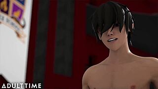 Hot Teacher Tempts Horny Students in Steamy 3D Hentai Fuck Fest