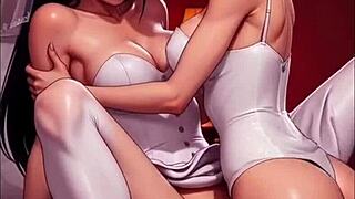 helen parr x violet parr sex scenes part 2 ai generated