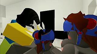 mouseycherie blonde gets fucked raw by roblox hacker in steamy session