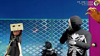 3d mmd teen babes shake sexy asses in cute dance comp