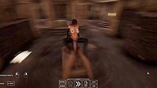 Wanna see Lara Croft's pussy squirt on this giant robot cock during her workout gangbang?
