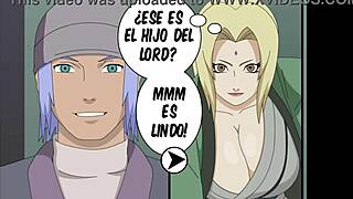 Tsunade drowning in debt trades big tits and ass for massive interracial cock relief?