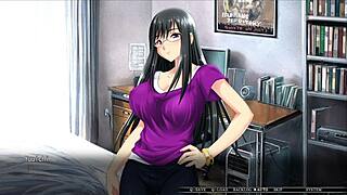 Big-boobed family member squirts from anal creampie in route 4