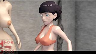 ever wonder what happens in the uzumaki shower when hinata joins family bonding time