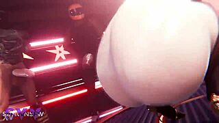 Burnice Twerking Her Big Ass in 3D Hentai Anal Action