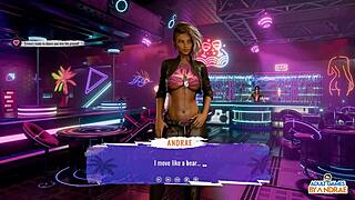 craving emma's huge tits quickie in dressing room game fuck