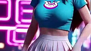 D.Va Performs Flirty Dance In Overwatch 3D Animation