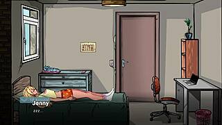 the house owner loves her massage and sweet body in this hentai game