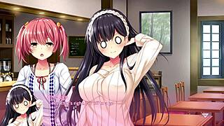 Chikage Route Part 28 Big Cock Facial Cumshot