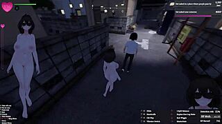 manaka's secret flashing in residential area