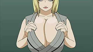 Tsunade drowning in debt trades big tits and ass for massive interracial cock relief?